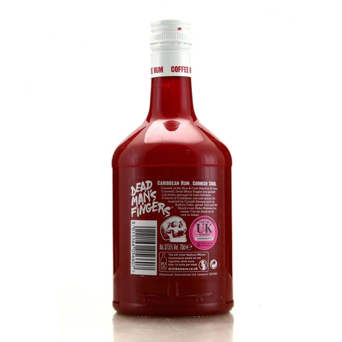 High resolution image of The Rum &amp; Crab Shack Dead Man’s Fingers Coffee Rum