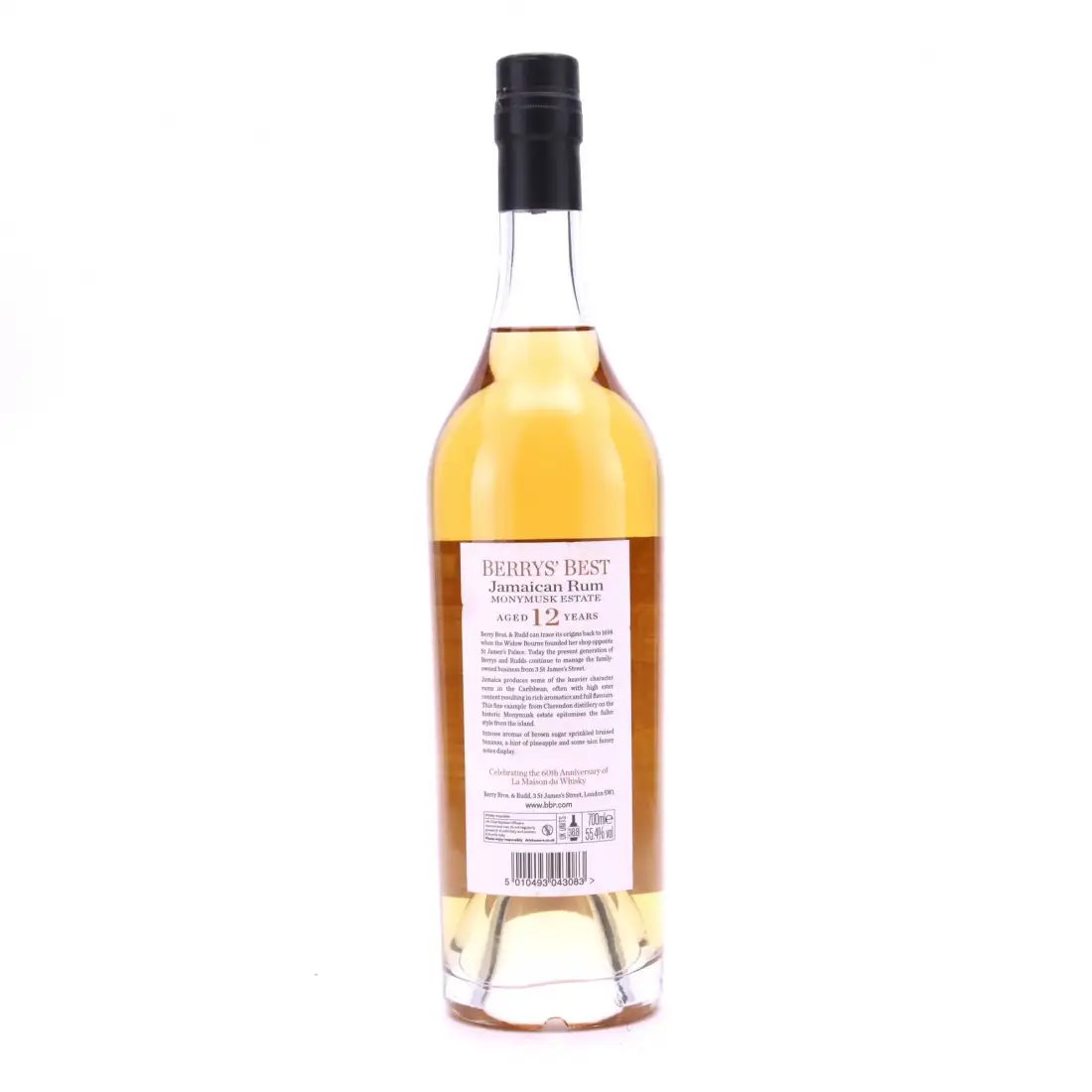 High resolution image of Berry Bros &amp; Rudd Clarendon Berry‘s Best Jamaican Rum (60 ans LMDW) 2003