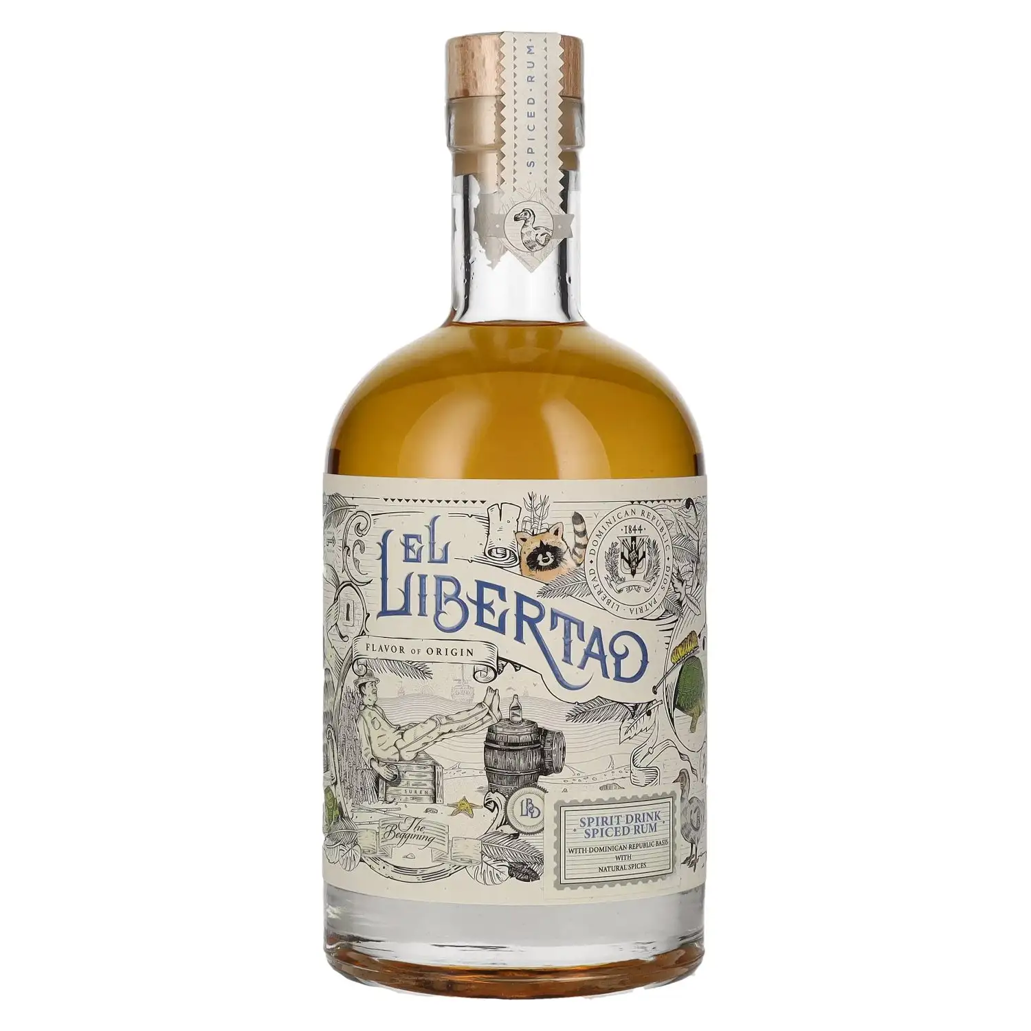 Bottle of Secret Arts of Spirits El Libertad Spiced Rum (Flavor of Origin)