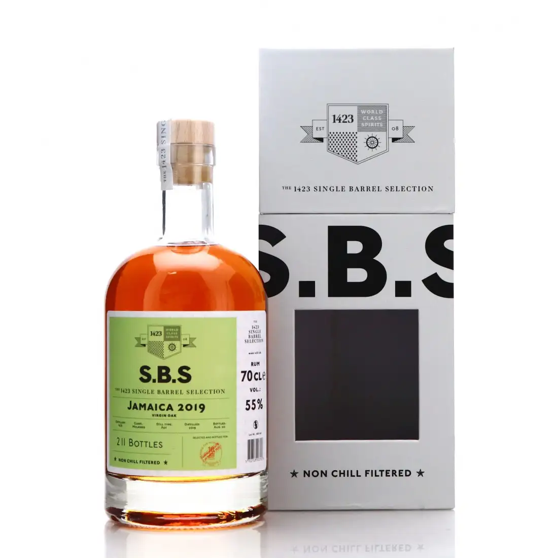 Bottle of Worthy Park S.B.S Jamaika WPE 2019