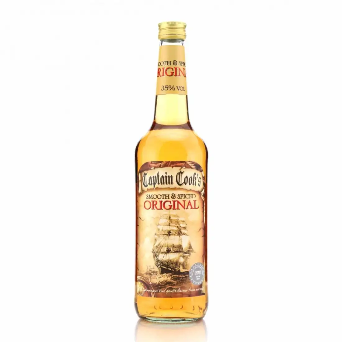 Bottle of Captain Cook‘s Smooth & Spiced Original
