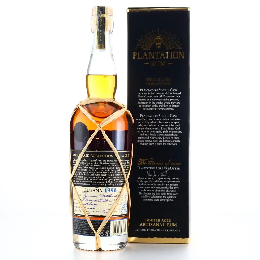 High resolution image of DDL Plantation Guyana Single Cask 1998
