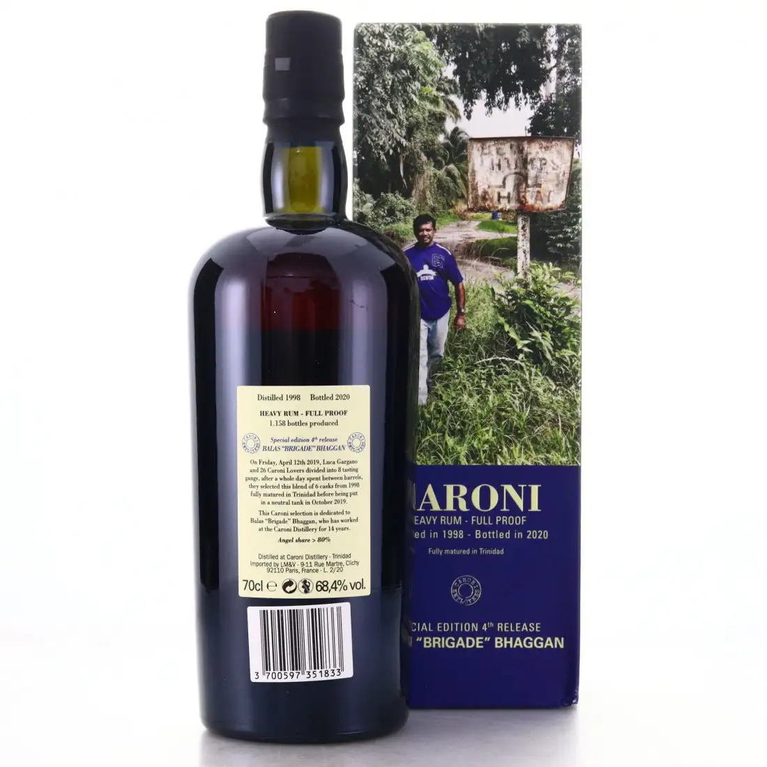 Hochauflösendes Bild von Velier Caroni 4th Employees Balas „Brigade“ Bhaggan 1998