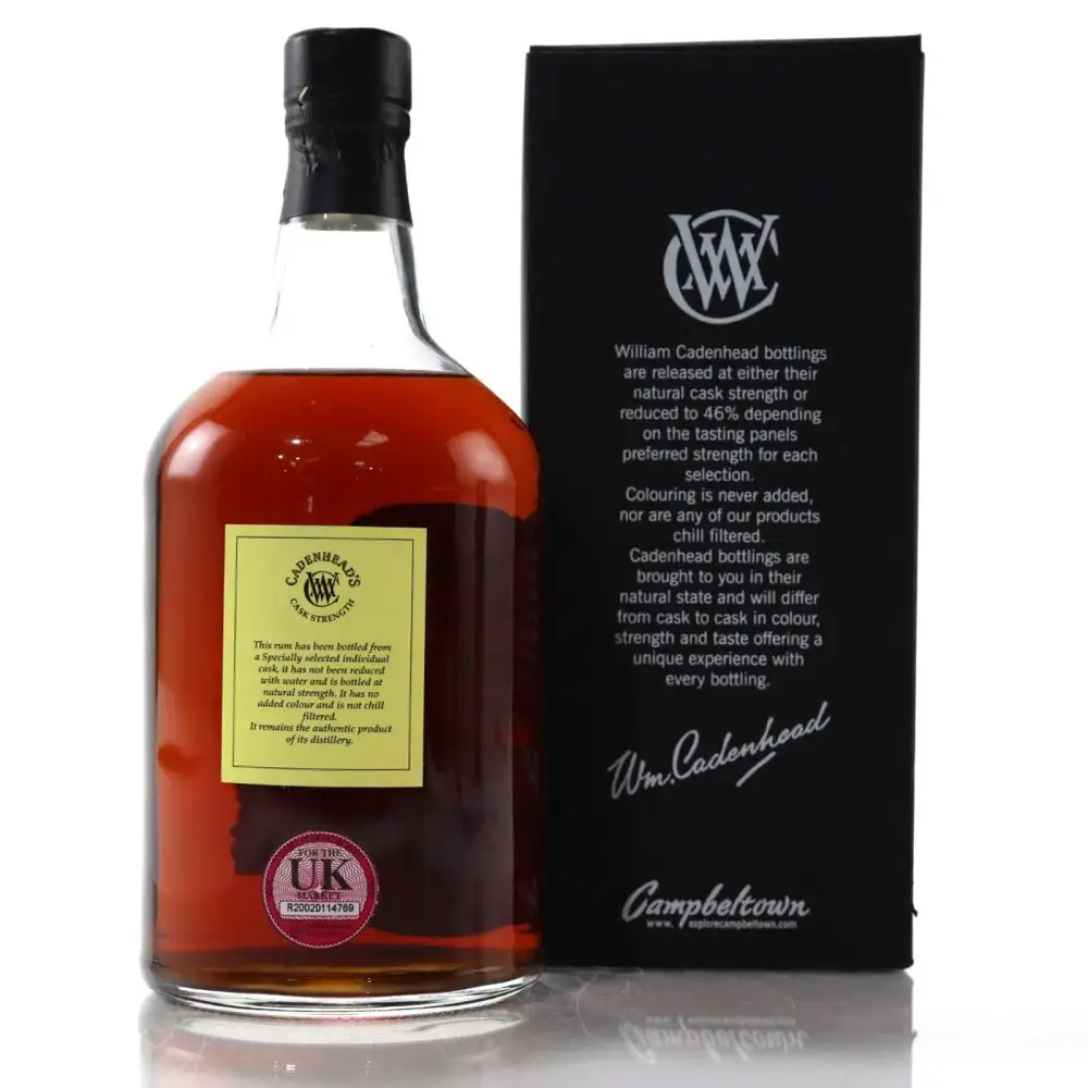 Image haute résolution de Cadenhead‘s Caroni HTR 1997