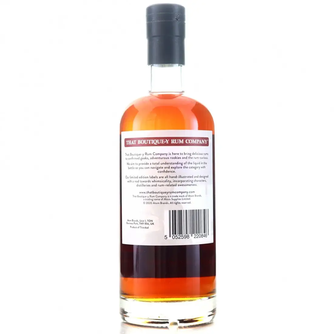 Hochauflösendes Bild von TBRC Caroni Bottled for Kirsch Whisky