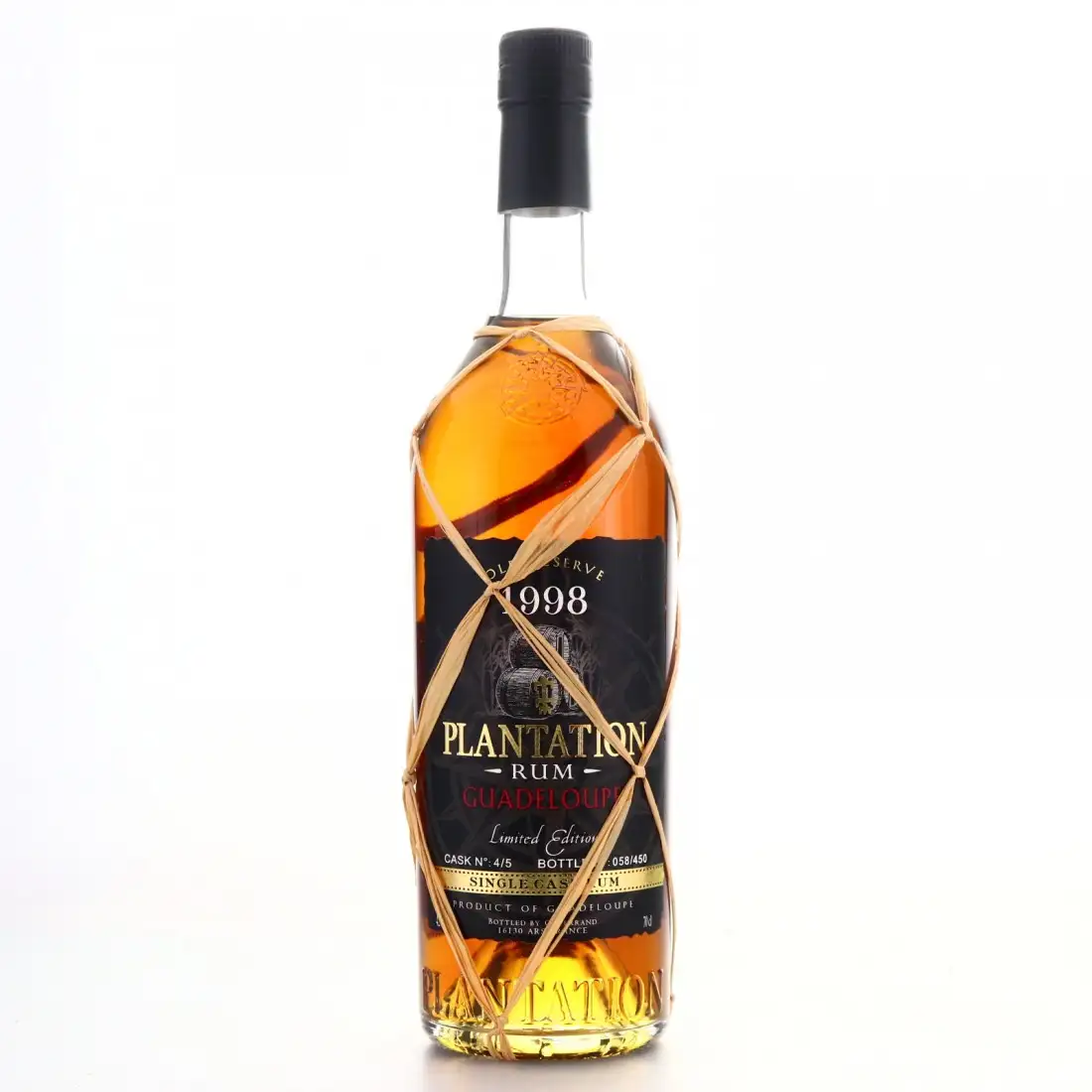 Image haute résolution de Damoiseau Plantation Old Reserve Single Cask 1998