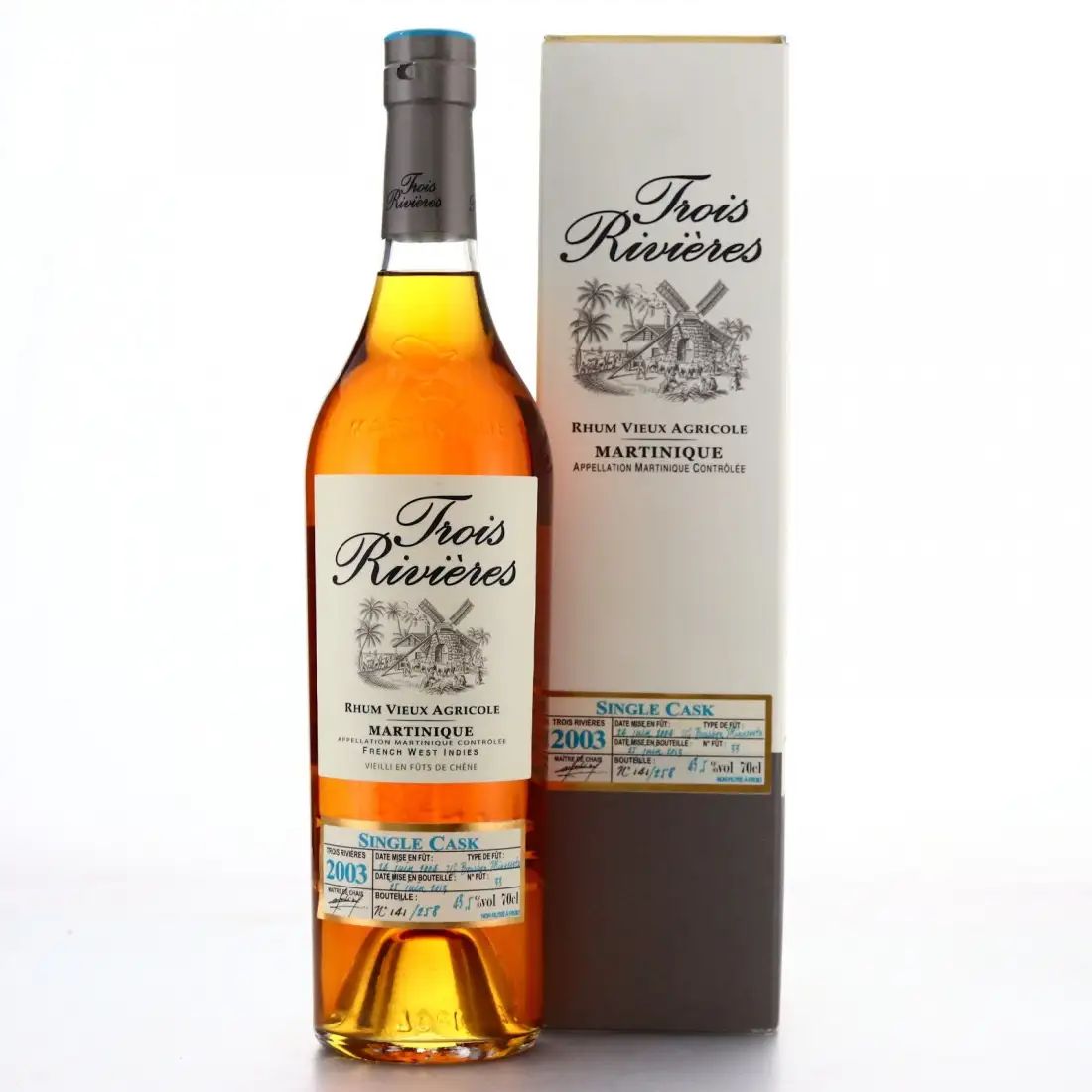 High resolution image of Trois Rivières Single Cask 2003