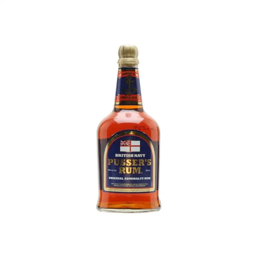 Bottle of Pusser‘s Rum Original Admiralty (Blue Label)