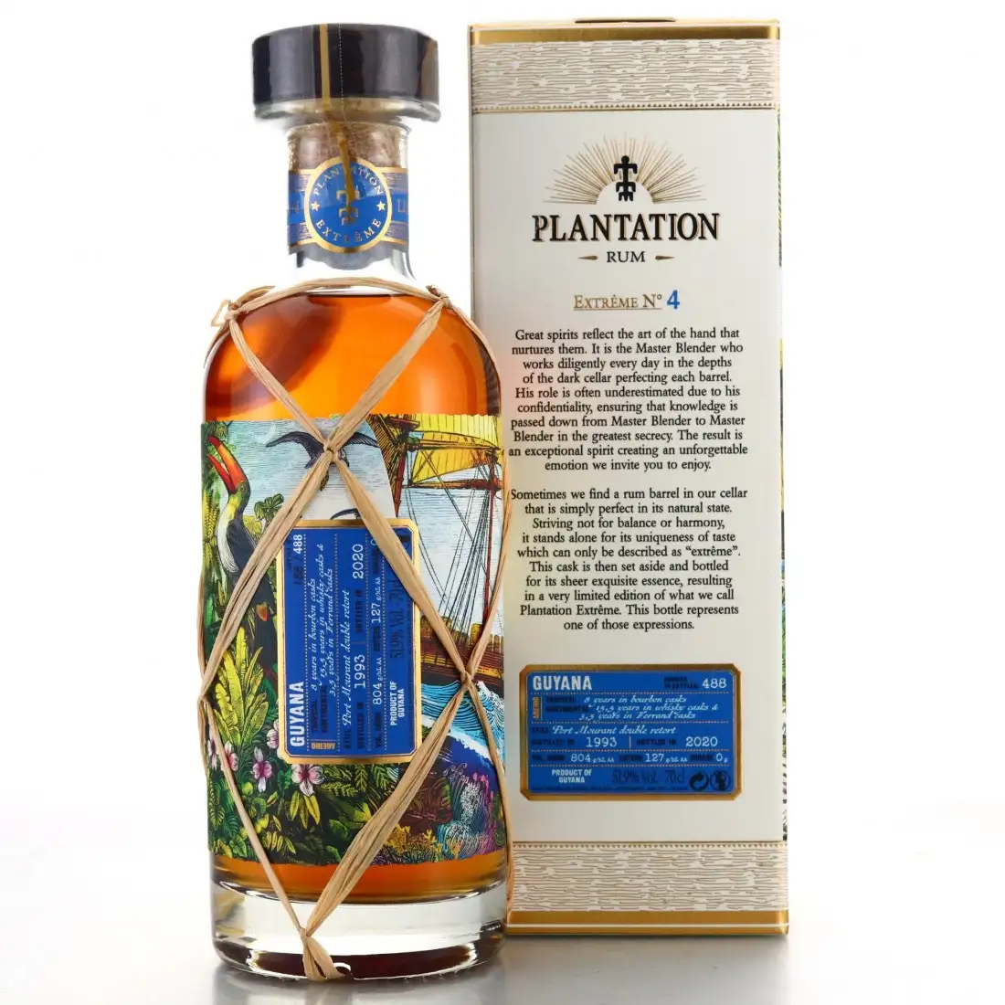 High resolution image of Uitvlugt Plantation Extrême N.4 (For Belgium - The Nectar) 1993