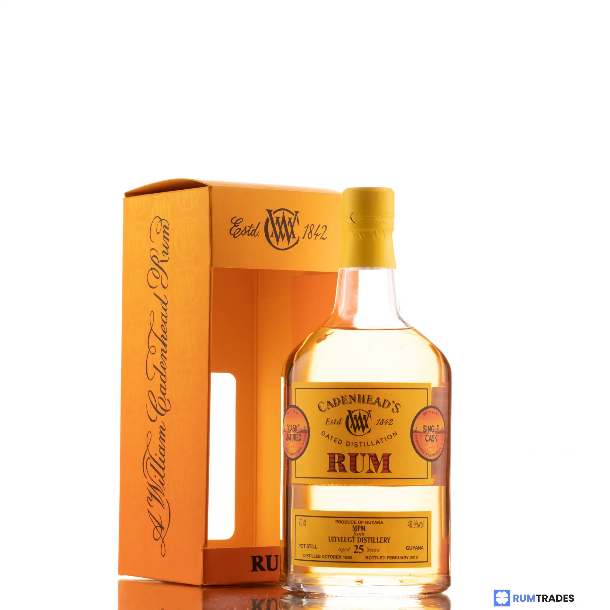 Bottle of Cadenhead's Uitvlugt MPM 1993