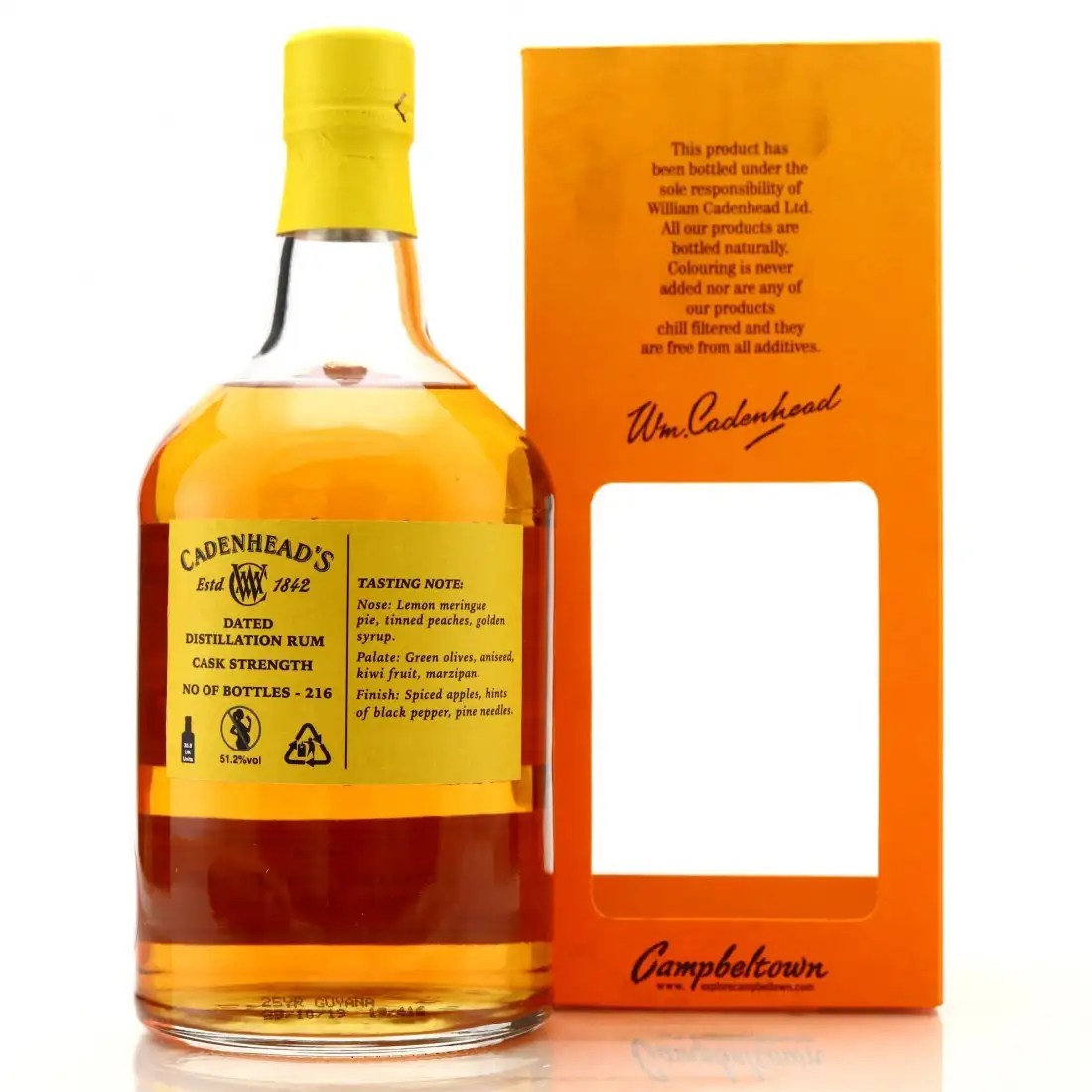 Hochauflösendes Bild von Cadenhead‘s Uitvlugt MPM 1993