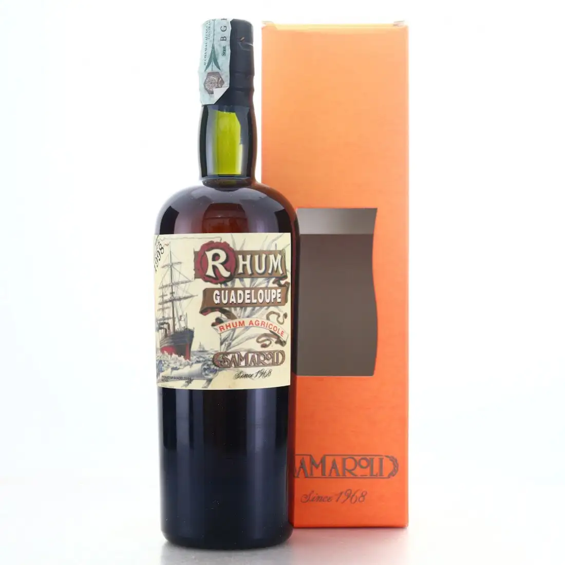 High resolution image of Samaroli Rhum Guadeloupe 1998