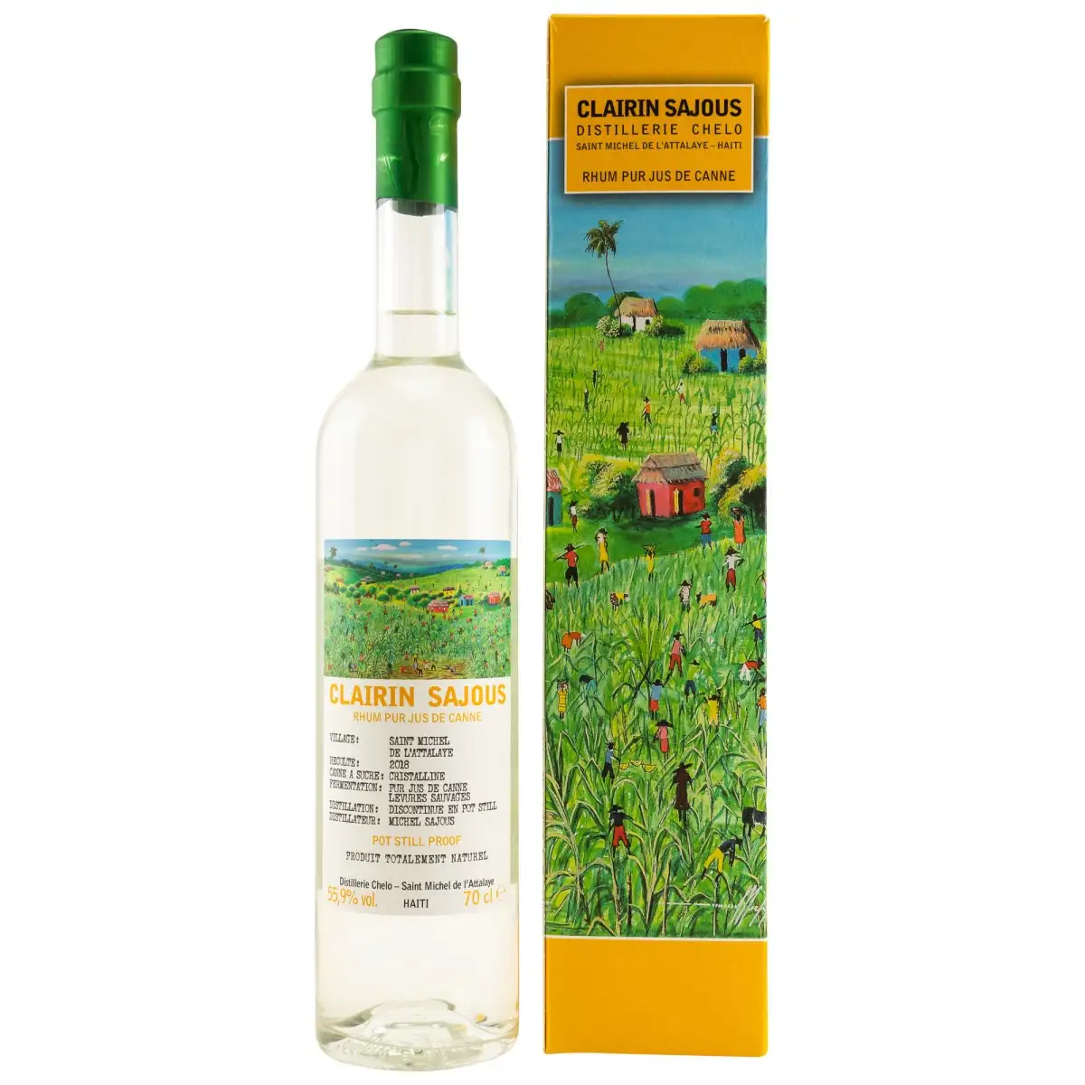 Bottle of Velier Chelo Clairin Sajous 2018