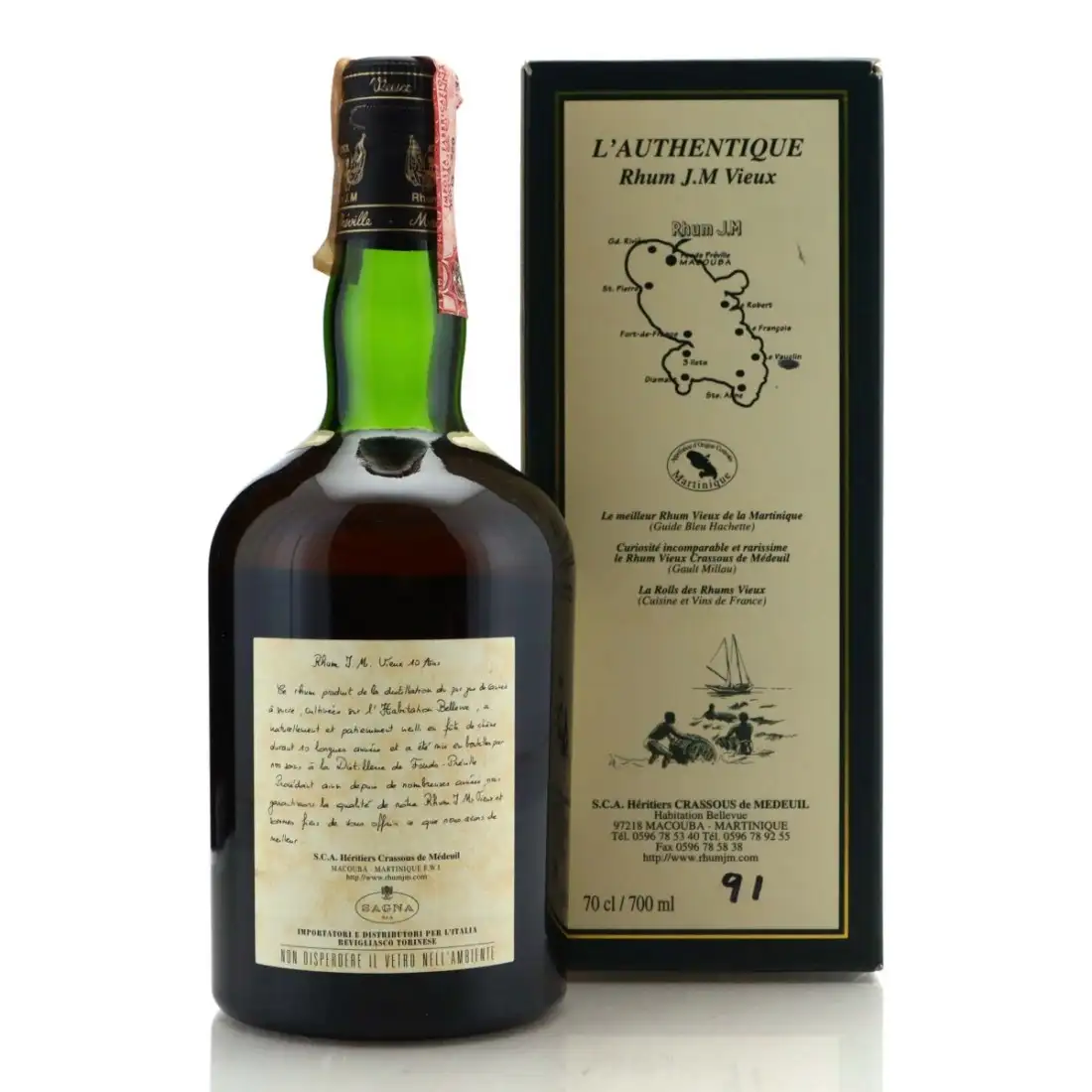 High resolution image of Rhum J.M 1991