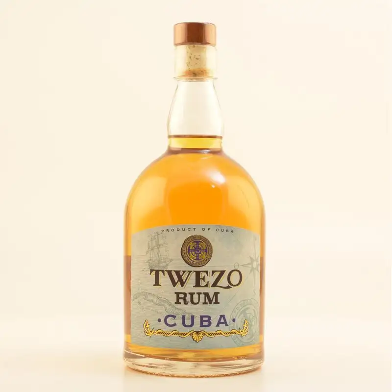 Bottle of Maxime Trijol Twezo Rum Cuba