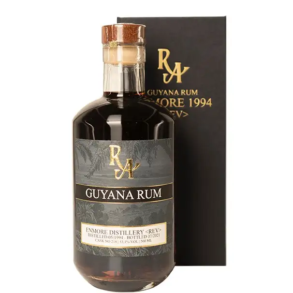 Bottle of Enmore RA Guyana Rum REV 1994
