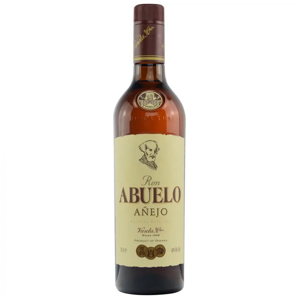 Bottle of Abuelo Añejo