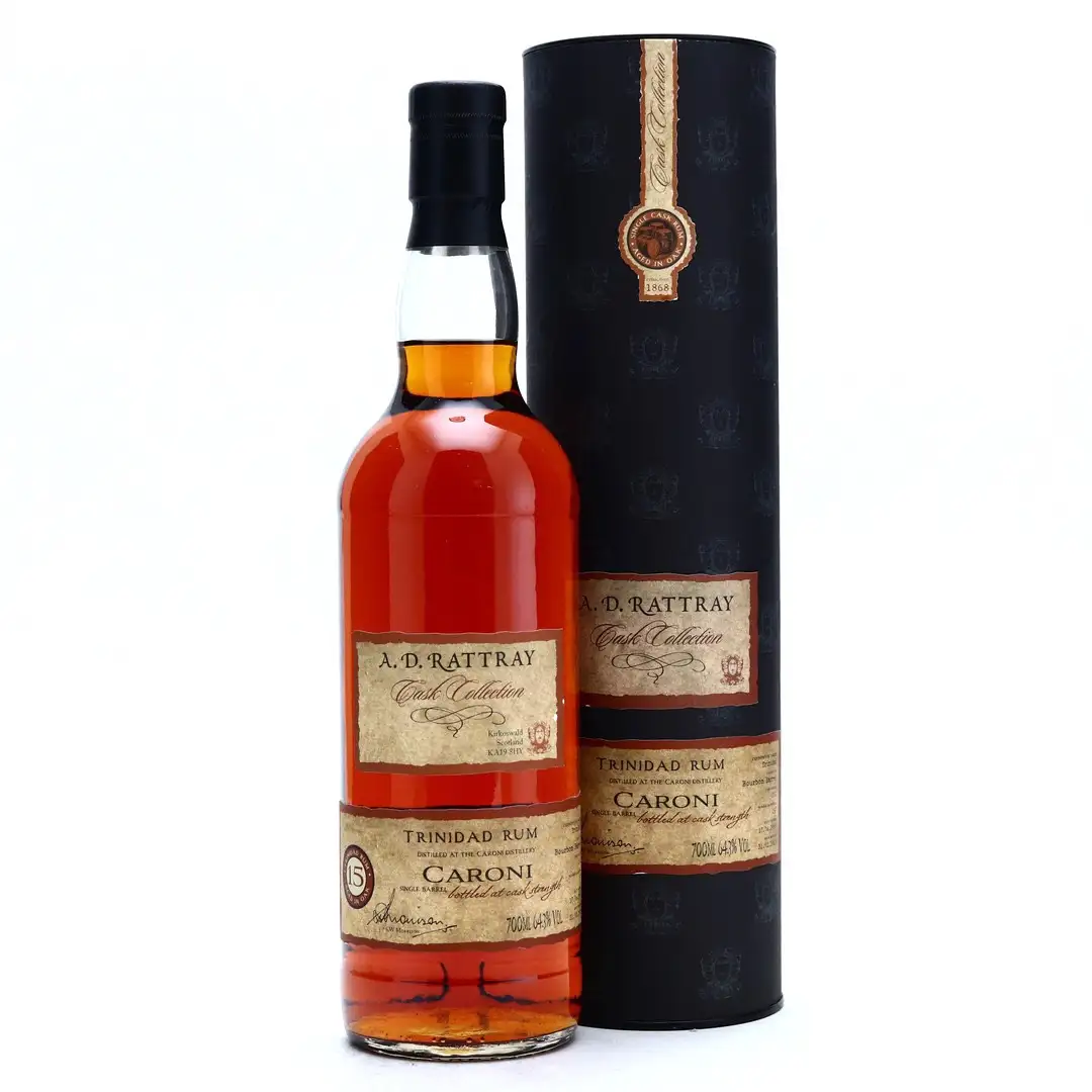 Bottle of A.D. Rattray Caroni Cask Collection 1997