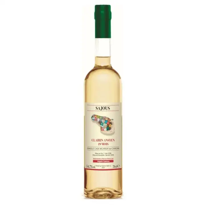 Bottle of Velier Chelo Clairin Ansyen Sajous 19 mois #CARSA1 2016