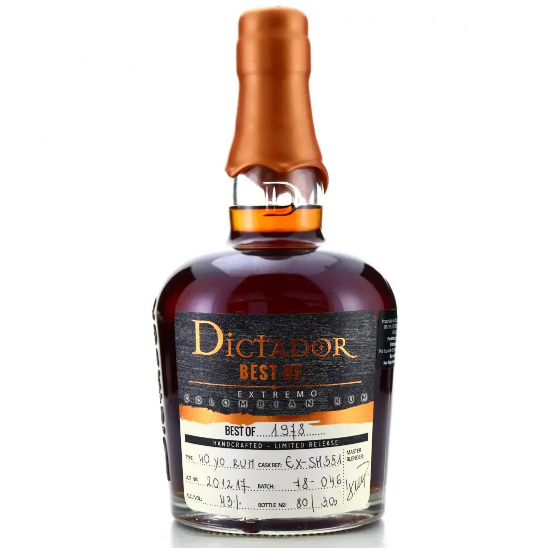 Hochauflösendes Bild von Dictador Best of 1978