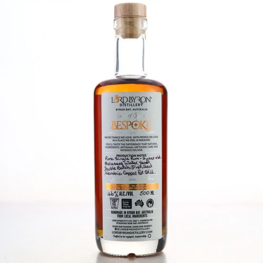 High resolution image of Lord Byron Bespoke