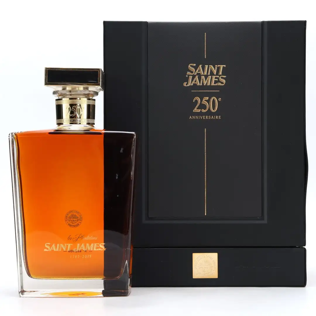 Bottle of Saint James Cuvée 250th Anniversary