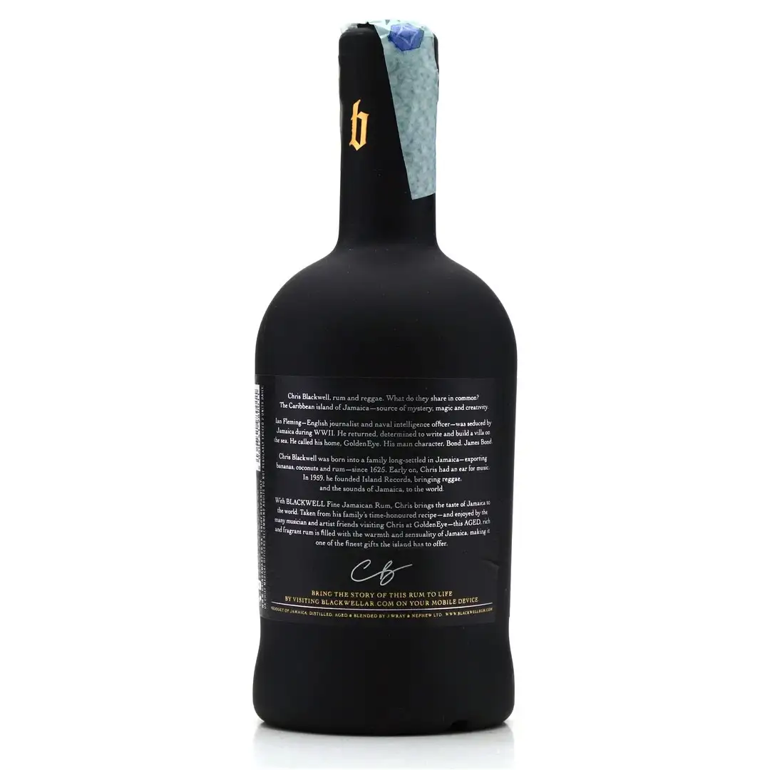 High resolution image of J. Wray & Nephew LTD. Blackwell Fine Jamaican Rum - Limited Edition 007