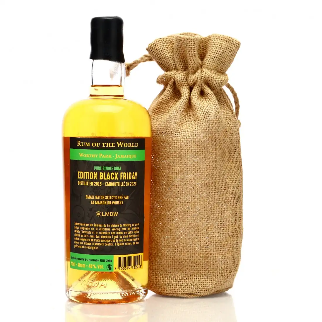 High resolution image of LMDW Worthy Park Rum of the World Black Friday 2015