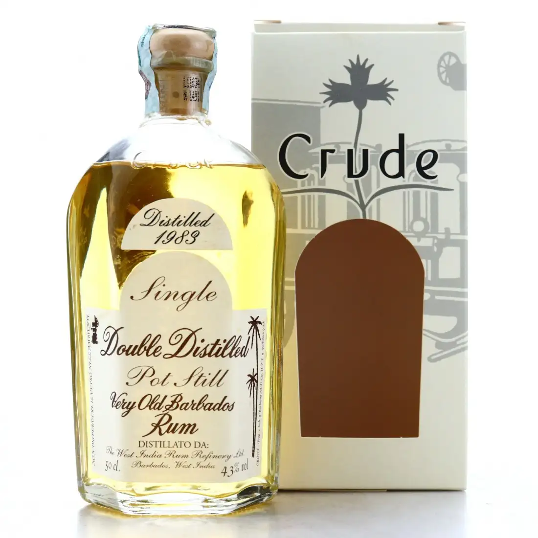 Hochauflösendes Bild von Crude Single Double Distilled Pot Still 1983
