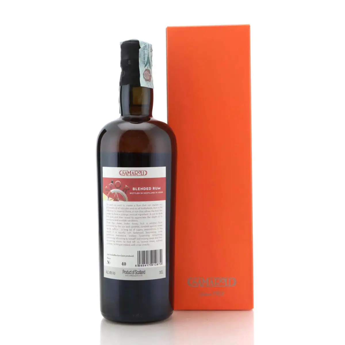 High resolution image of Samaroli Blended Rum SPQR I (Edition 2020)