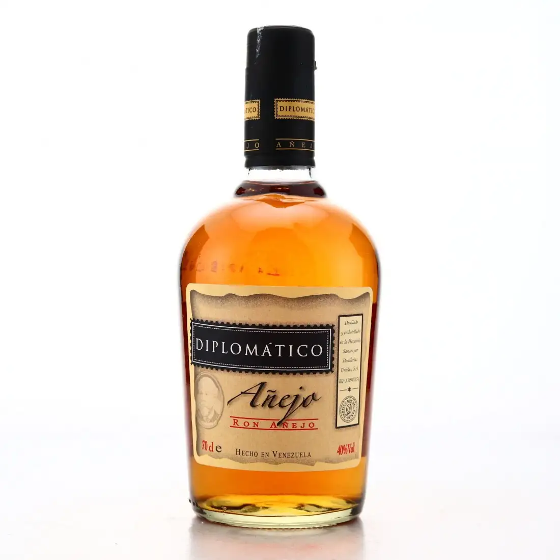 Bottle of Diplomático Añejo