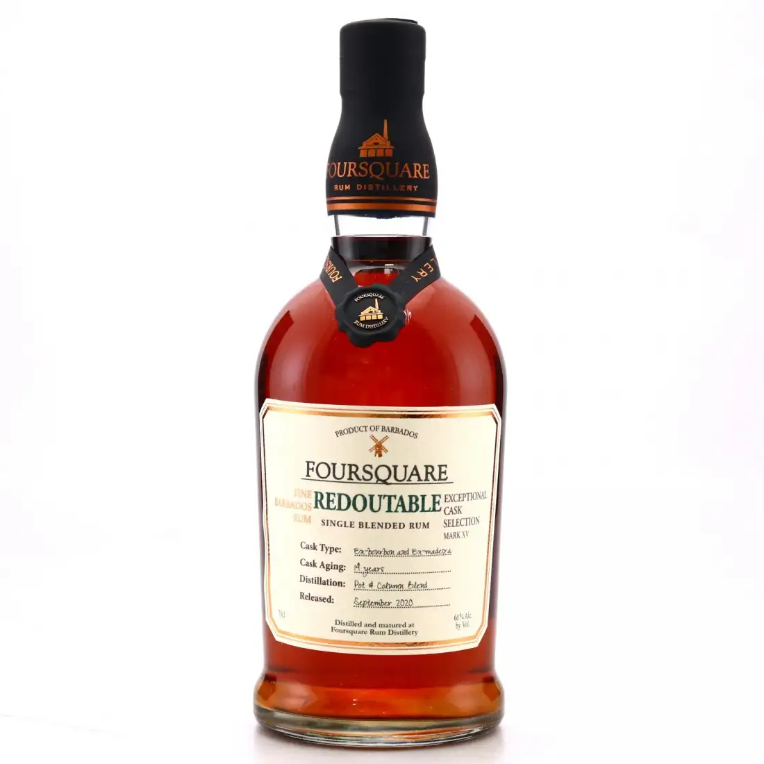 Bottle of Foursquare ECS XV Redoutable