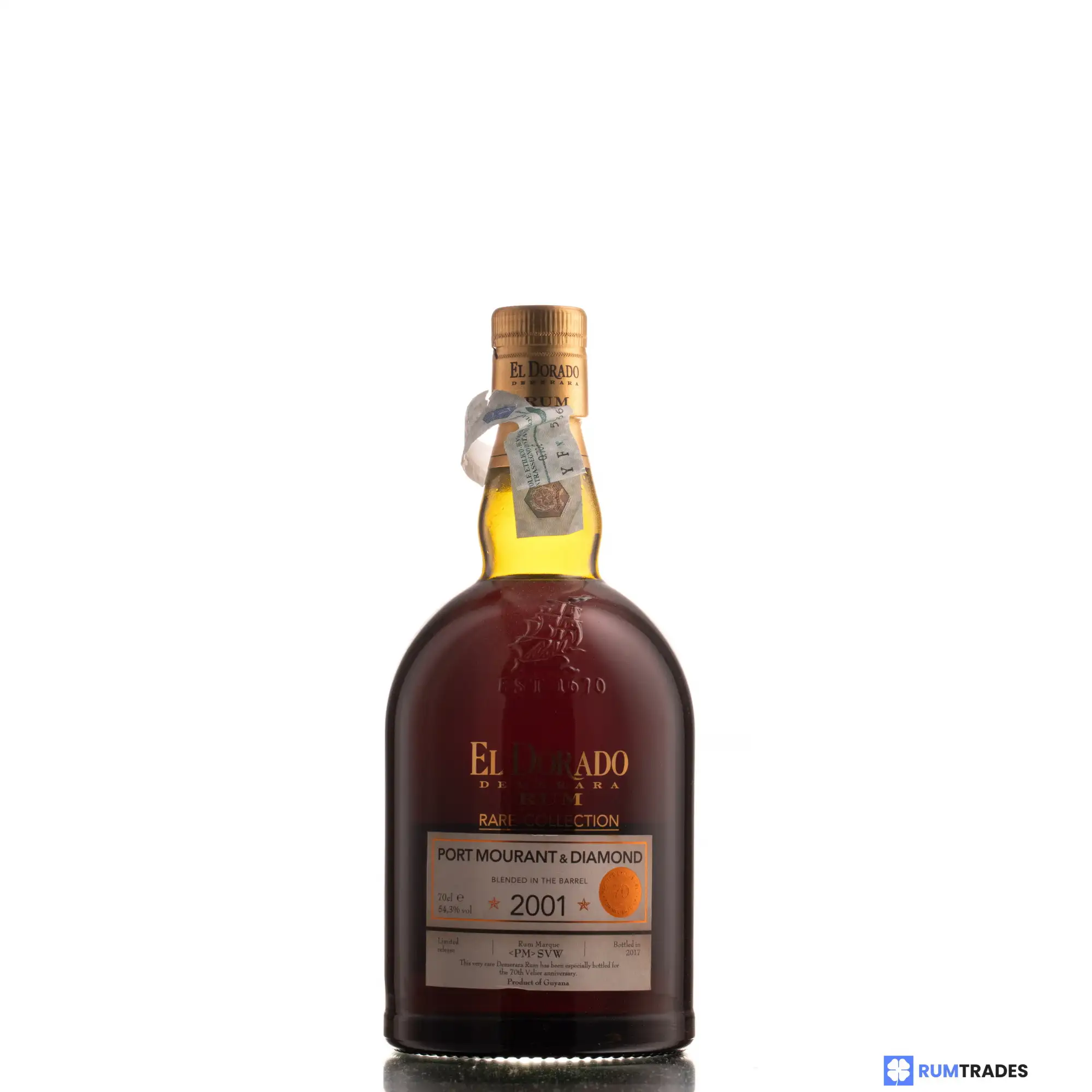 High resolution image of Diamond & Port Mourant El Dorado Rare Collection <PM> SVW 2001