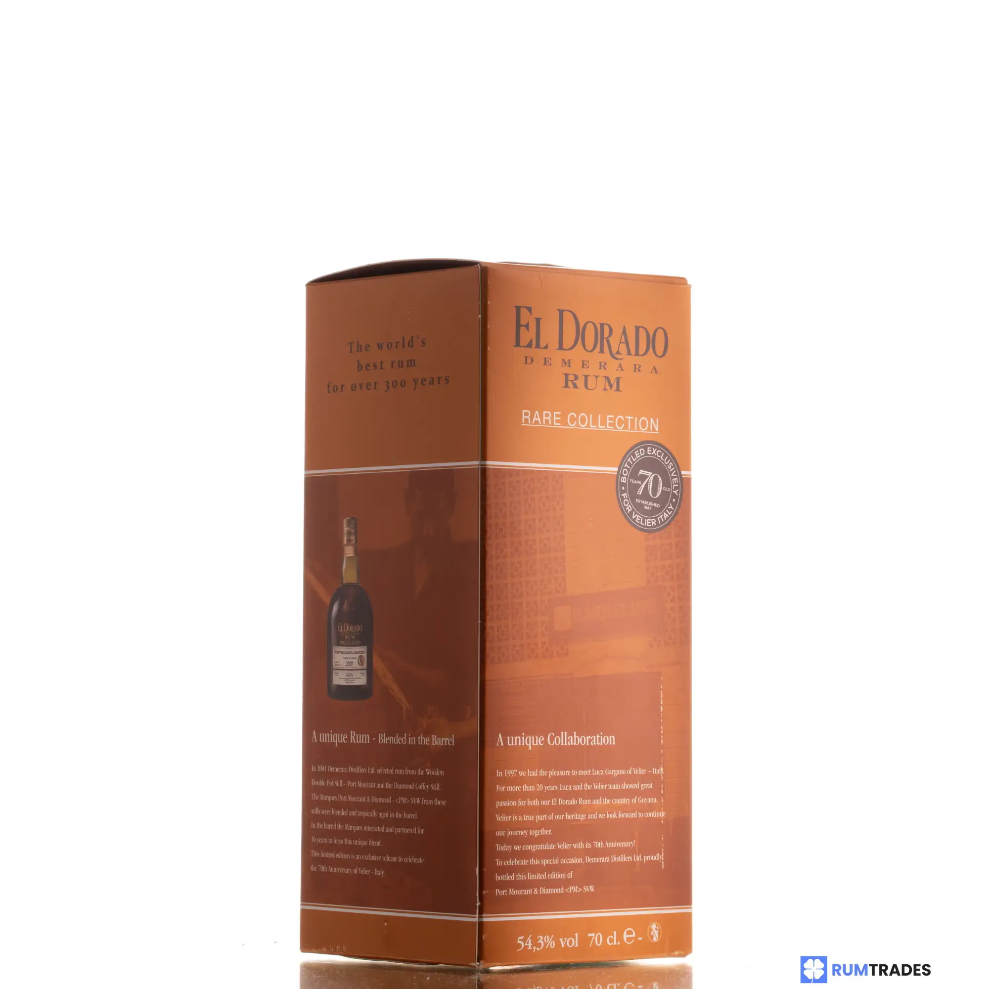 High resolution image of Diamond & Port Mourant El Dorado Rare Collection <PM> SVW 2001