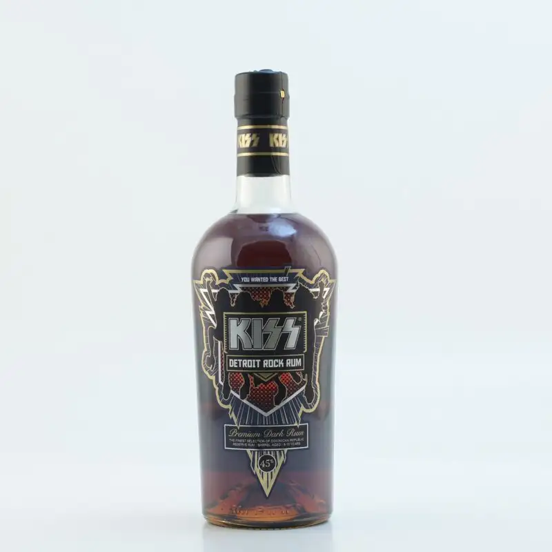 Bottle of Brands For Fans Kiss Detroit Rock Rum