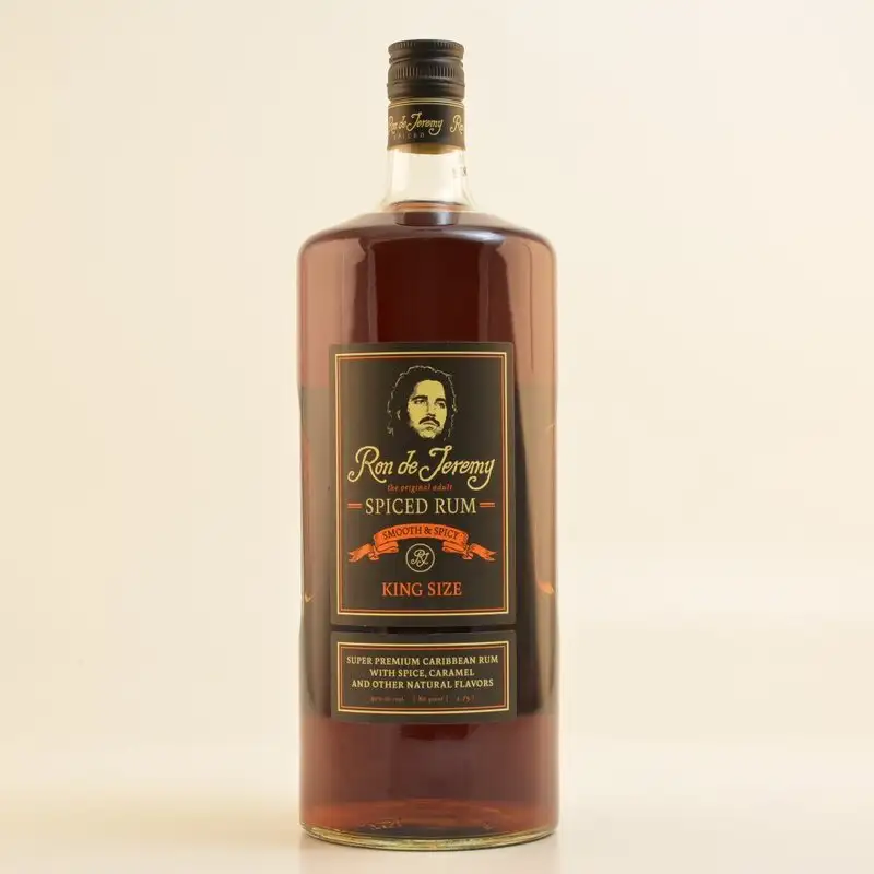 Bottle of Ron de Jeremy Spiced King Size