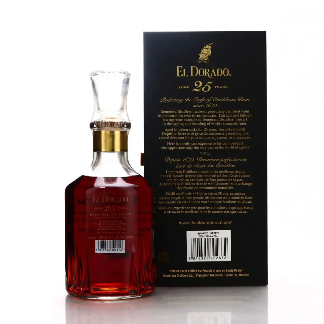 High resolution image of DDL El Dorado Grand Special Reserve 1992