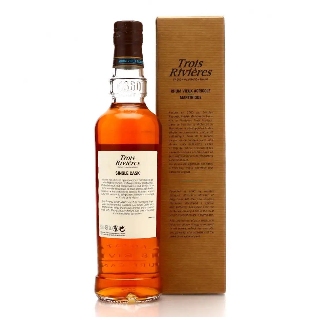 High resolution image of Trois Rivières Single Cask 2001