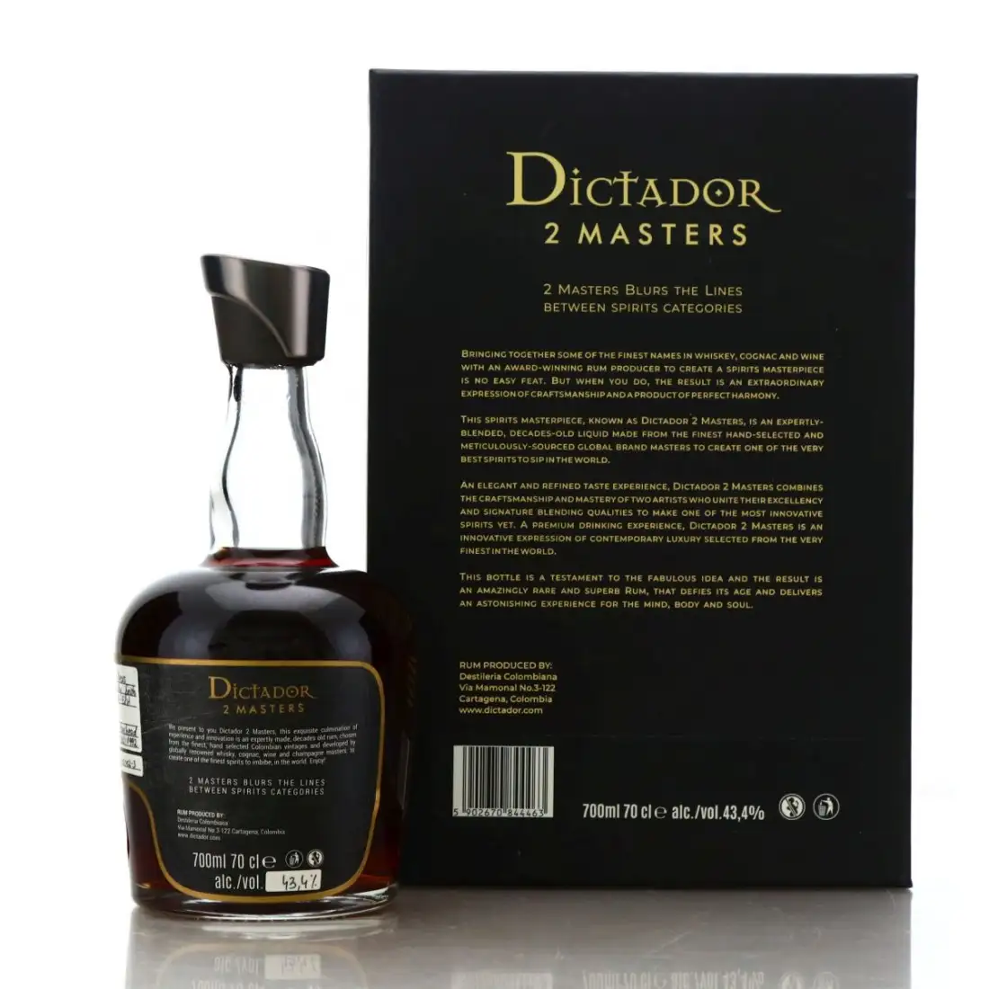 Image haute résolution de Dictador 2 Masters Glenfarclas 1974