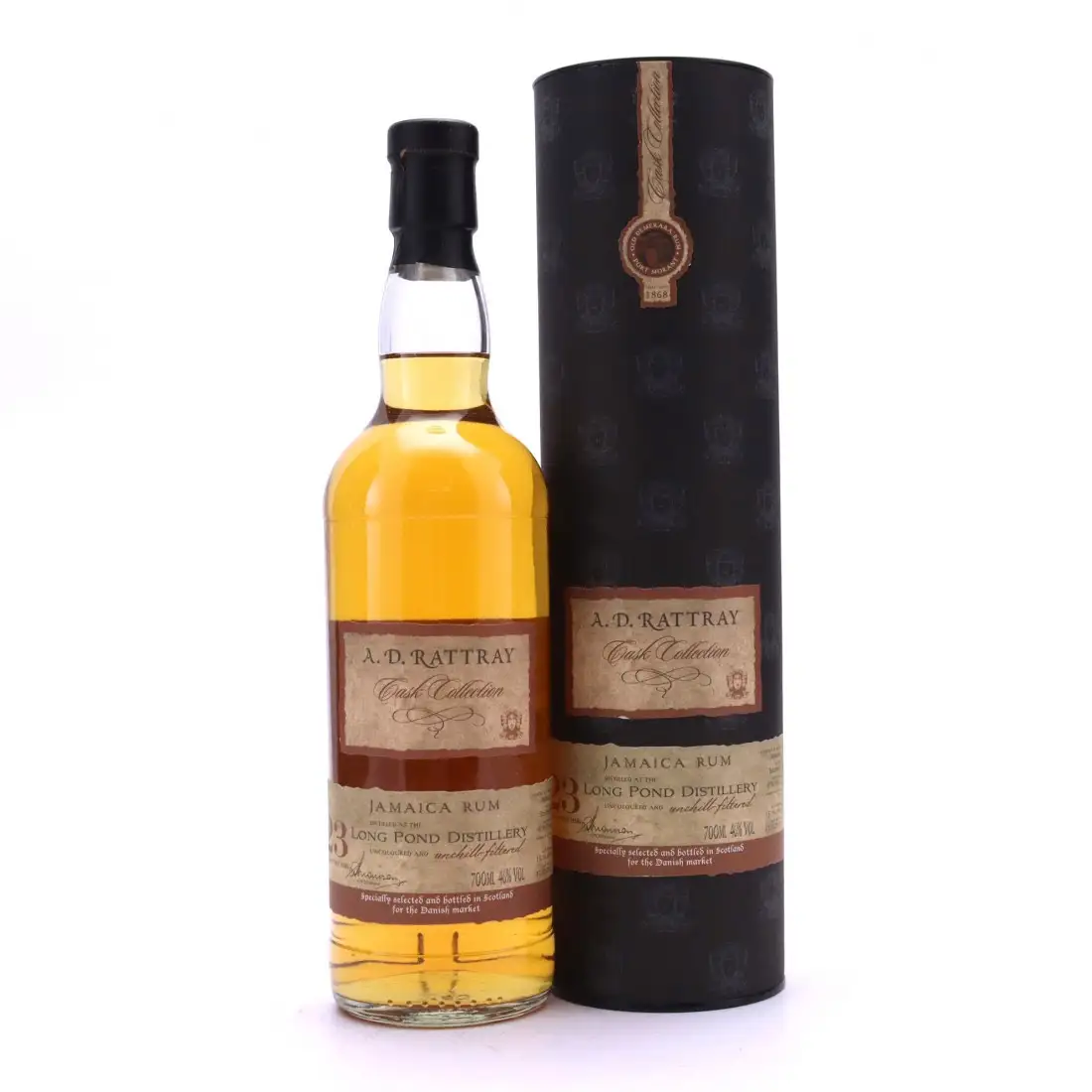 Bottle of A.D. Rattray Long Pond 1986