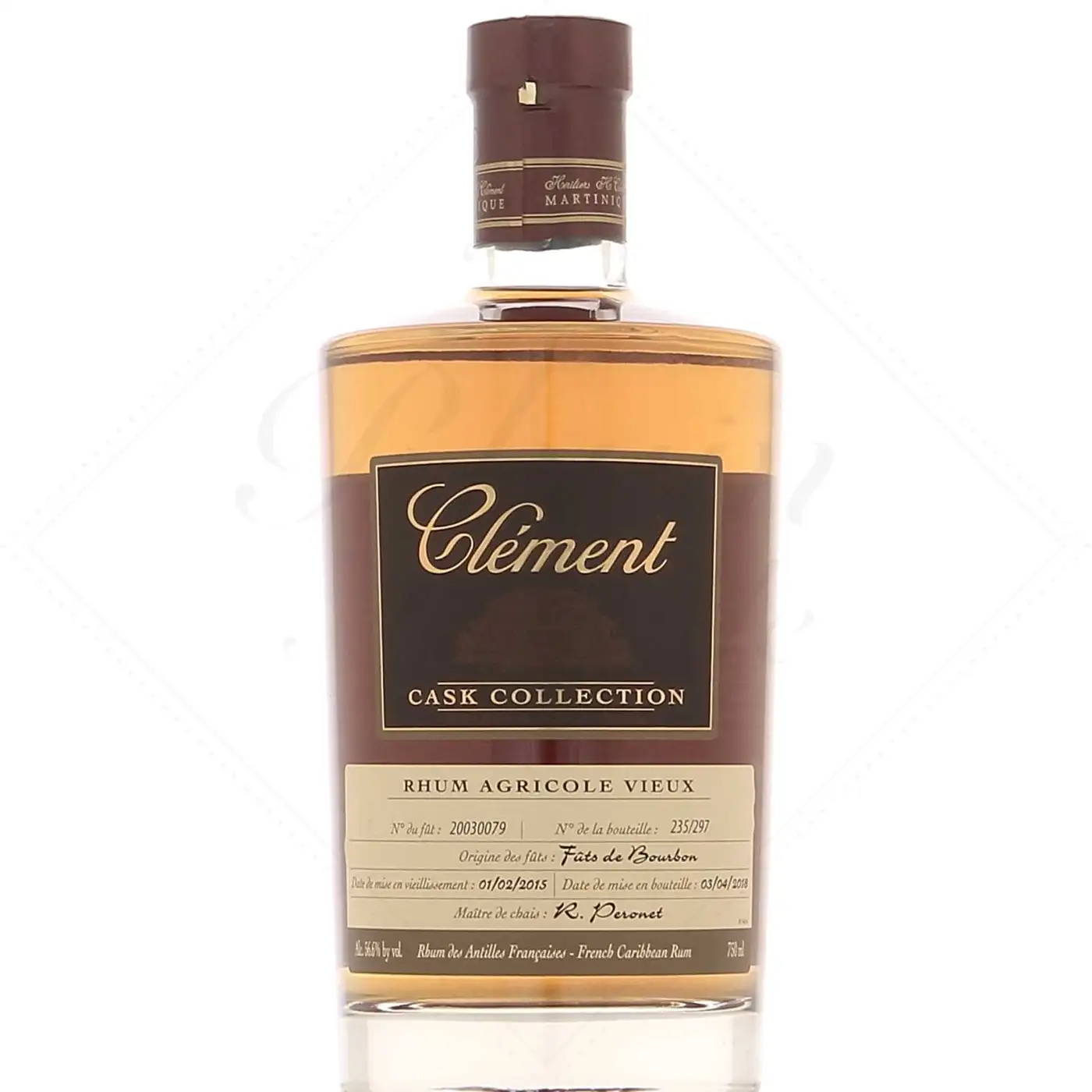 Bottle of Clément Cask Collection 2015