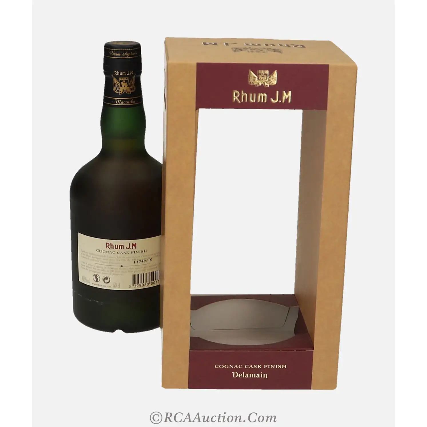Image haute résolution de Rhum J.M Série N°1 Cognac Cask Finish 2005