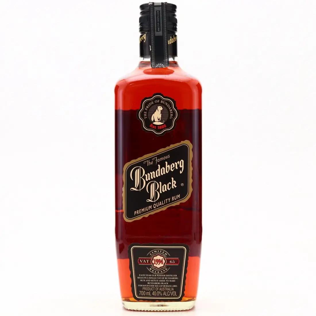 Bottle of Bundaberg Black 1994