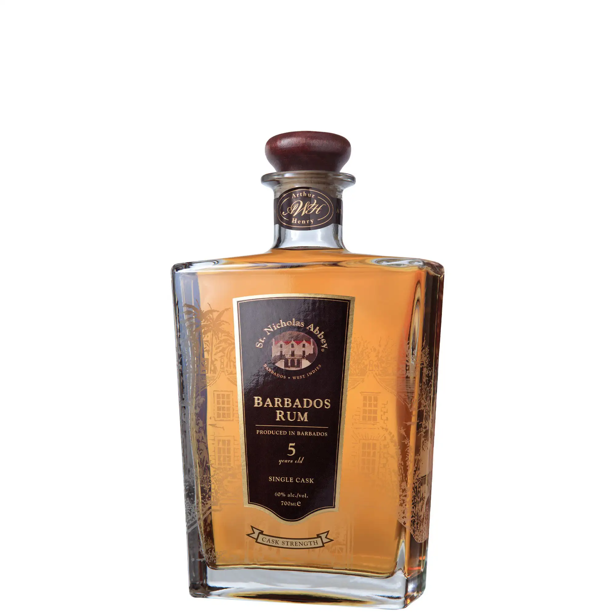 Bottle of St. Nicholas Abbey 5 Years old Single Cask