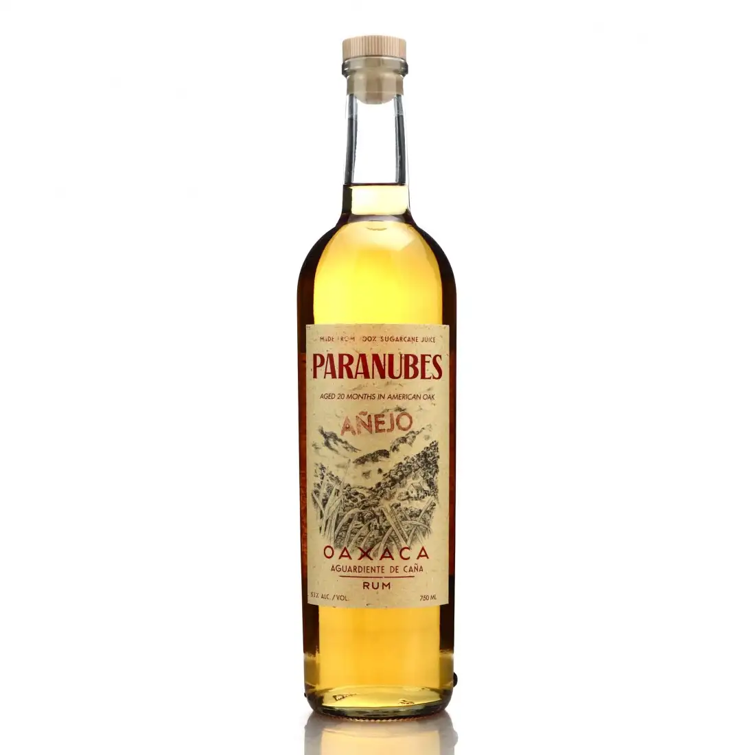 Bottle of Paranubes Paranubes Oaxaca Añejo Rum Limited Edition