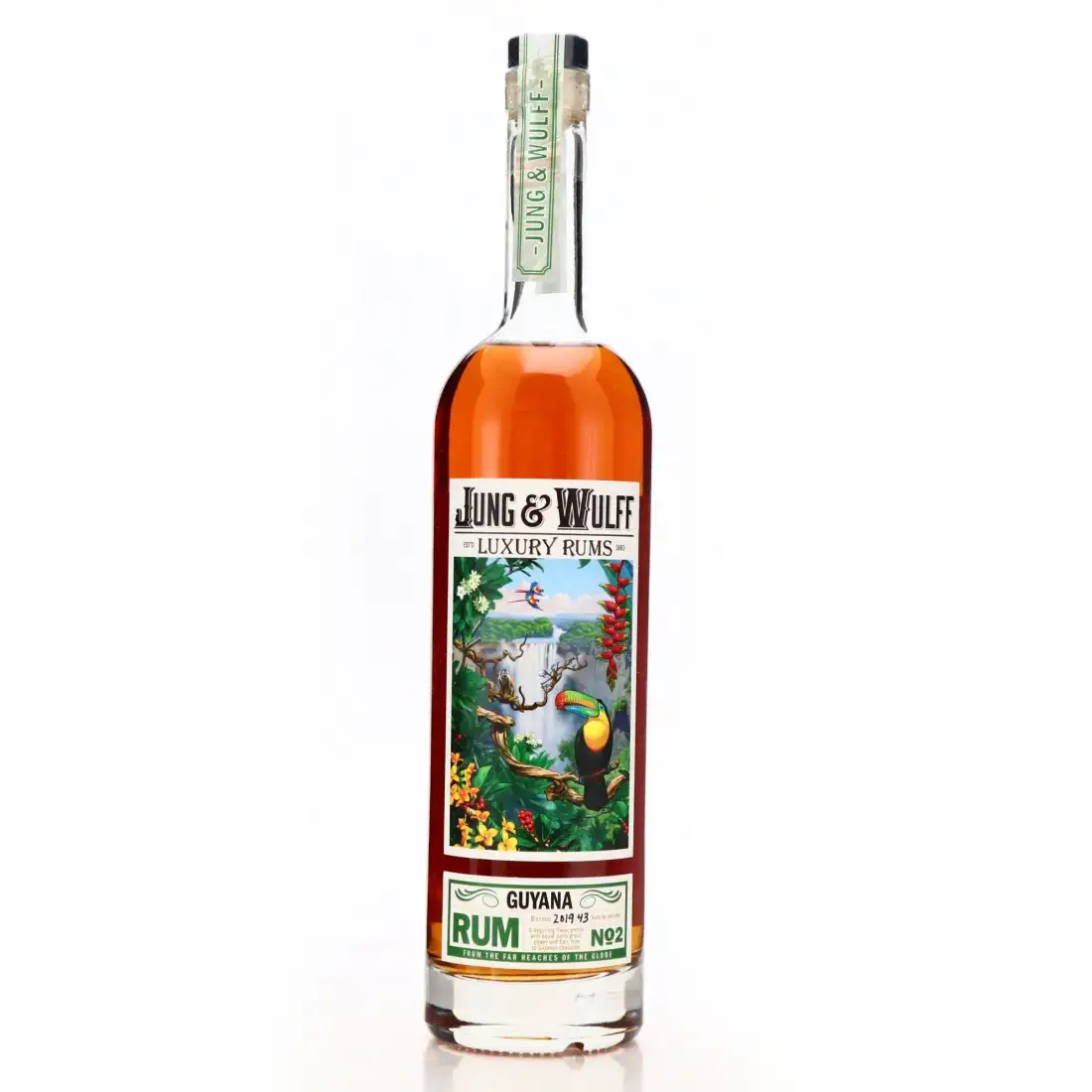 Bottle of Jung & Wulff Guyana Luxury Rum No.2
