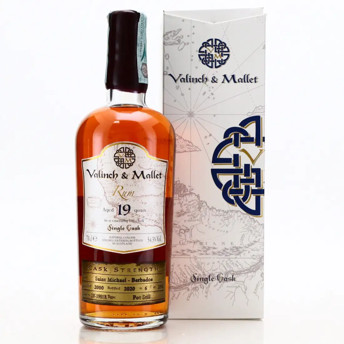 High resolution image of Valinch & Mallet Mount Gay Saint Michael 2000