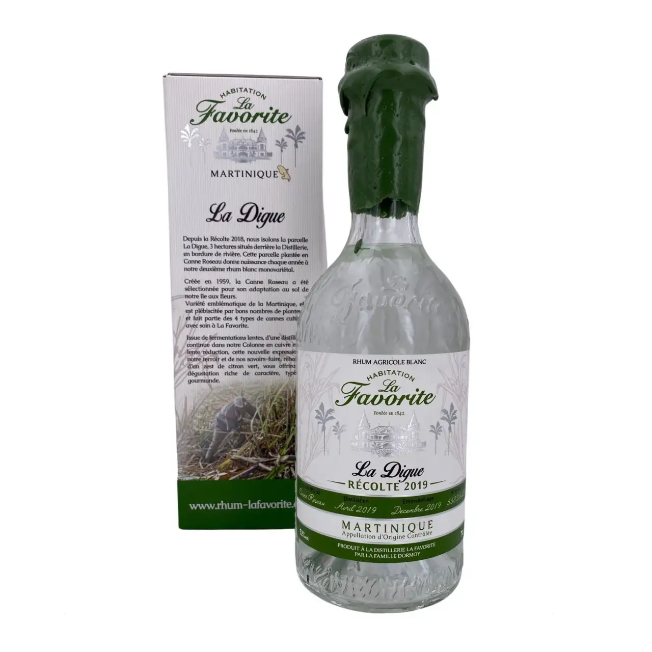 Bottle of La Favorite La Digue Récolte 2020