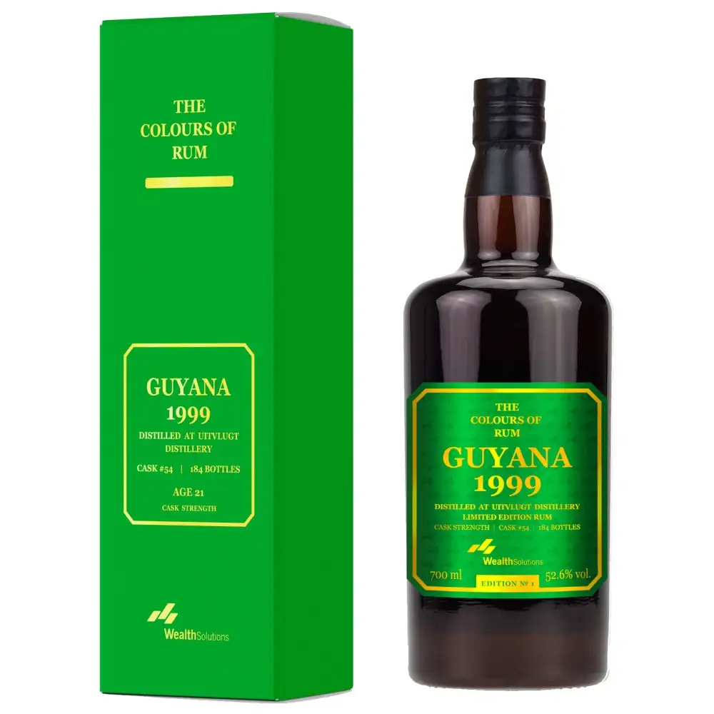 Bottle of CoR Uitvlugt Guyana 1999
