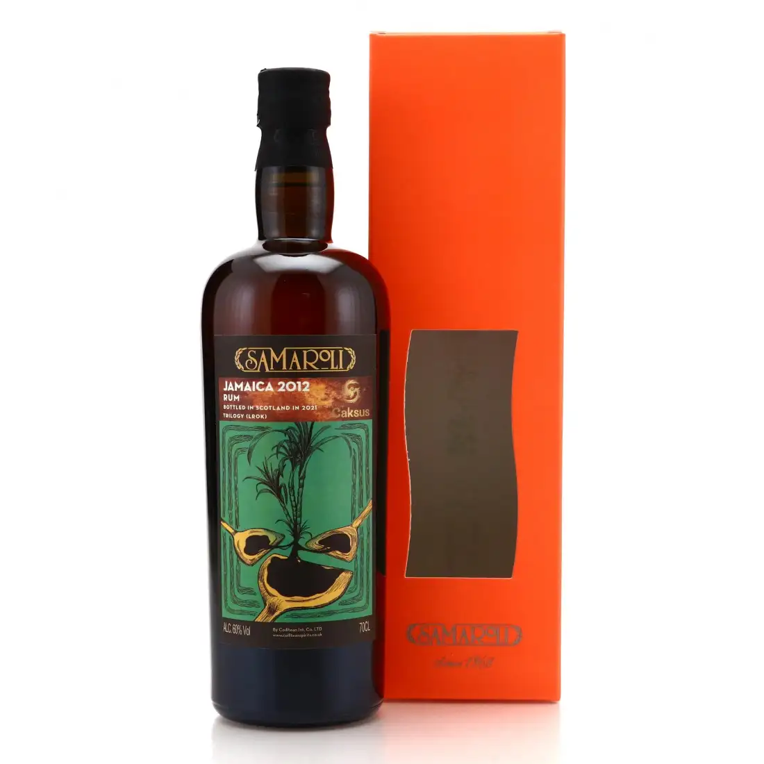 Bottle of Samaroli Hampden Trilogy Caksus LROK 2012